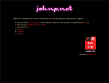 Tablet Screenshot of johnp.net